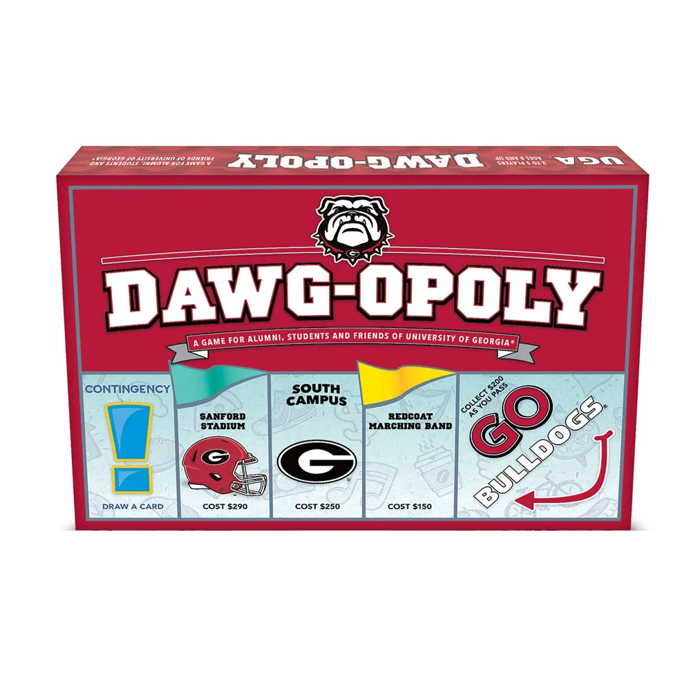 Late for the Sky University of Georgia Dawgopoly Red, Black