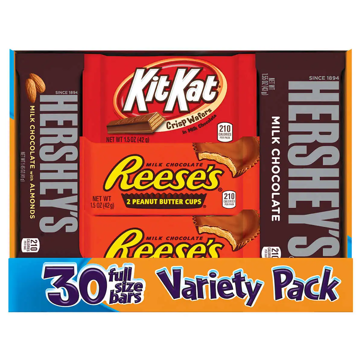 Hershey's Variety Pack, 30-count