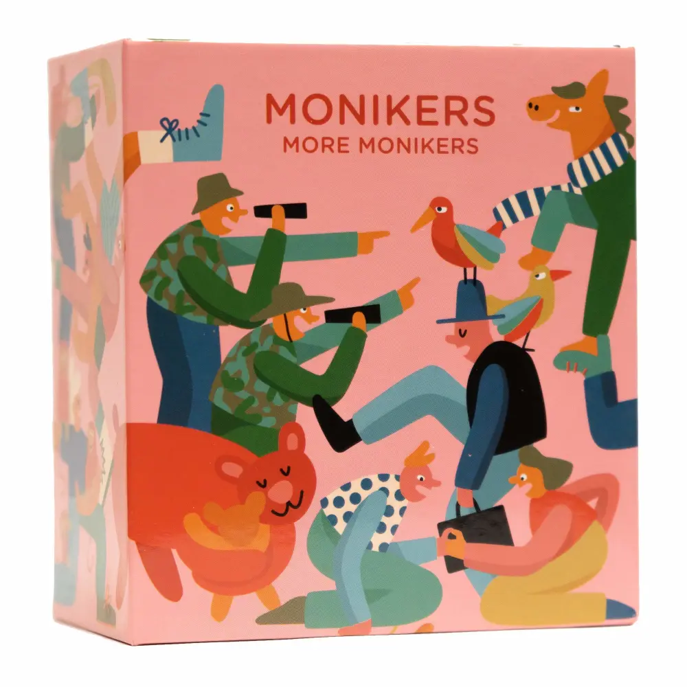 CMYK Monikers: More Monikers - A Dumb Party Game That Respects Your Intelligence