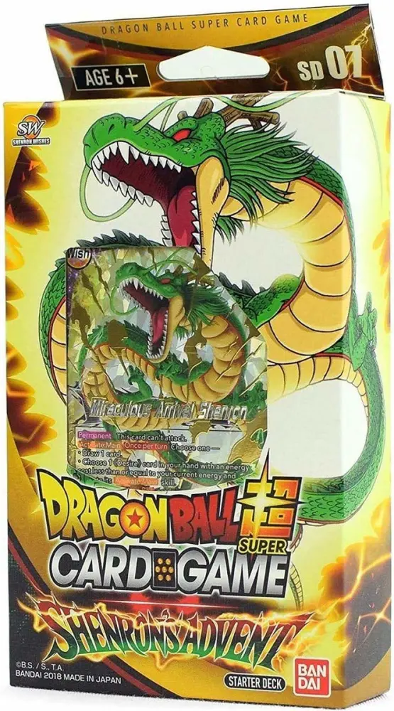 BANDAI BCLDBST1237 Dragon Ball Super Card Game: Starter Deck-Shenron's Advent