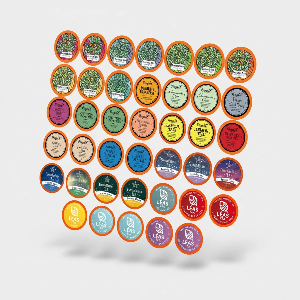 Two Rivers Assorted Tea Sampler Variety Pack for Keurig K-Cup Brewers, 40 Count