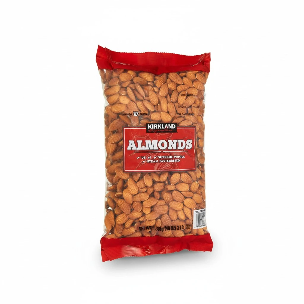 Kirkland Signature Supreme Whole Almonds, 3 lbs