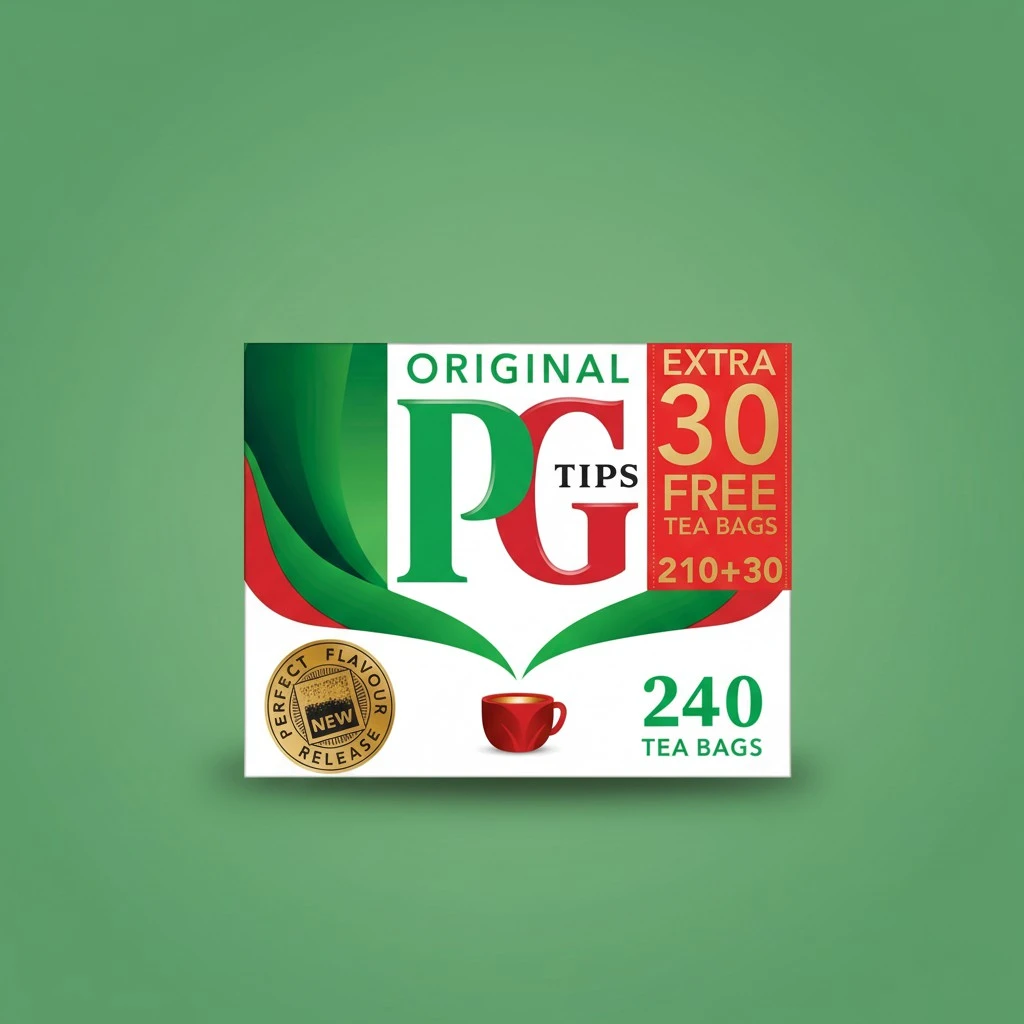 Pg Tips Tea Bags, 240 Count, Pack of 2