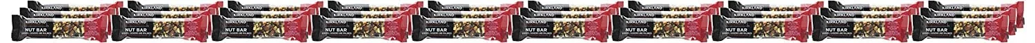 KIRKLAND SIGNATURE Nut Bars 30Count (2.64 Lbs), 42.3 Oz (096619215607)