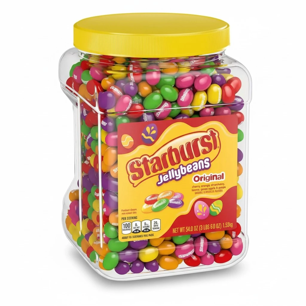 Starburst Jelly Beans Original Fruit Flavors Pantry-Size, 54 Ounce