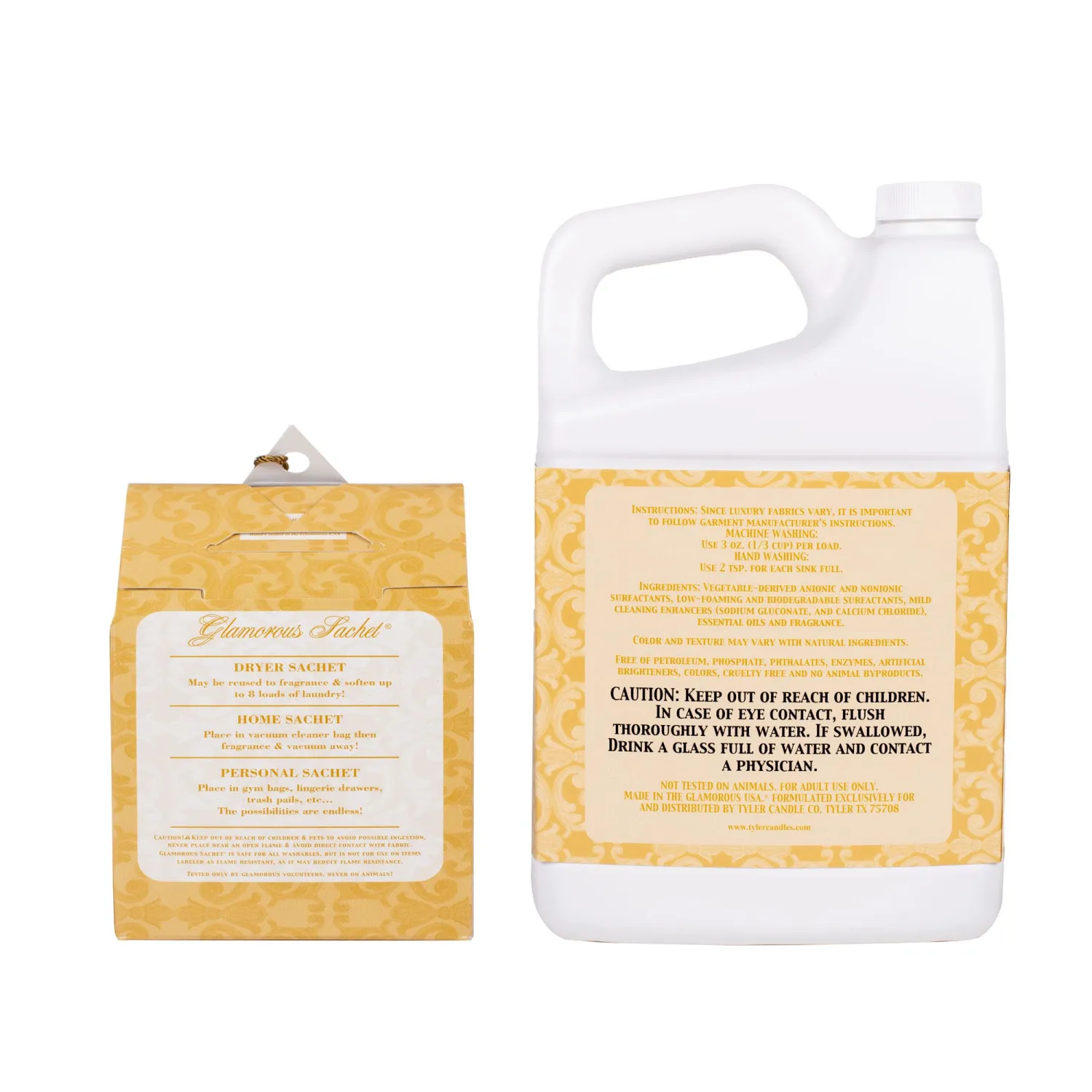TYLER Liquid Glamorous Wash, Diva, 907g. (With Dryer Sachets)
