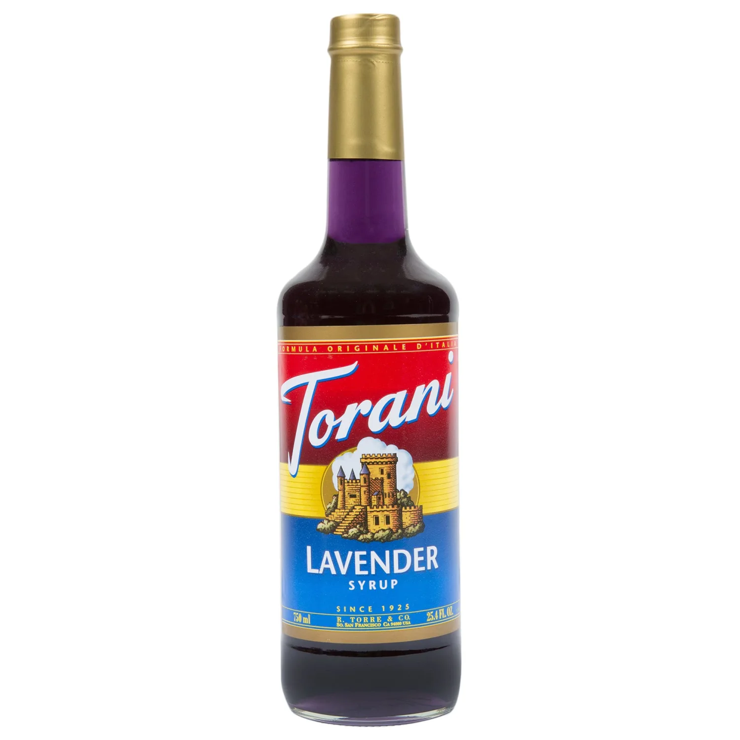 Torani Coffee Syrup, Lavender Flavored Syrup for Drinks, 25.4 Fl Oz