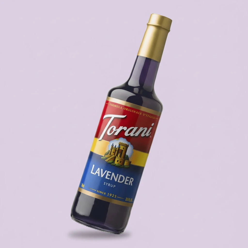 Torani Coffee Syrup, Lavender Flavored Syrup for Drinks, 25.4 Fl Oz