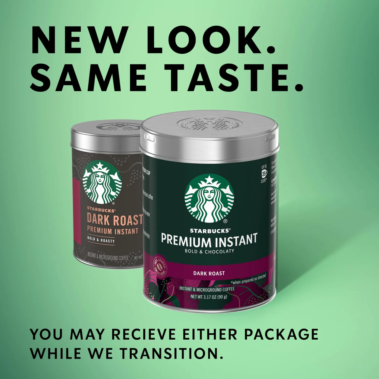 Starbucks Premium Instant Coffee, Dark Roast, 100% Arabica Beans, 3 Pack (3.17 Oz Each)