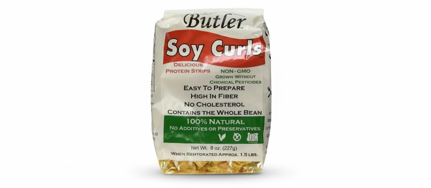 Butler Soy Curls, 8 oz. Bags (Pack of 3)