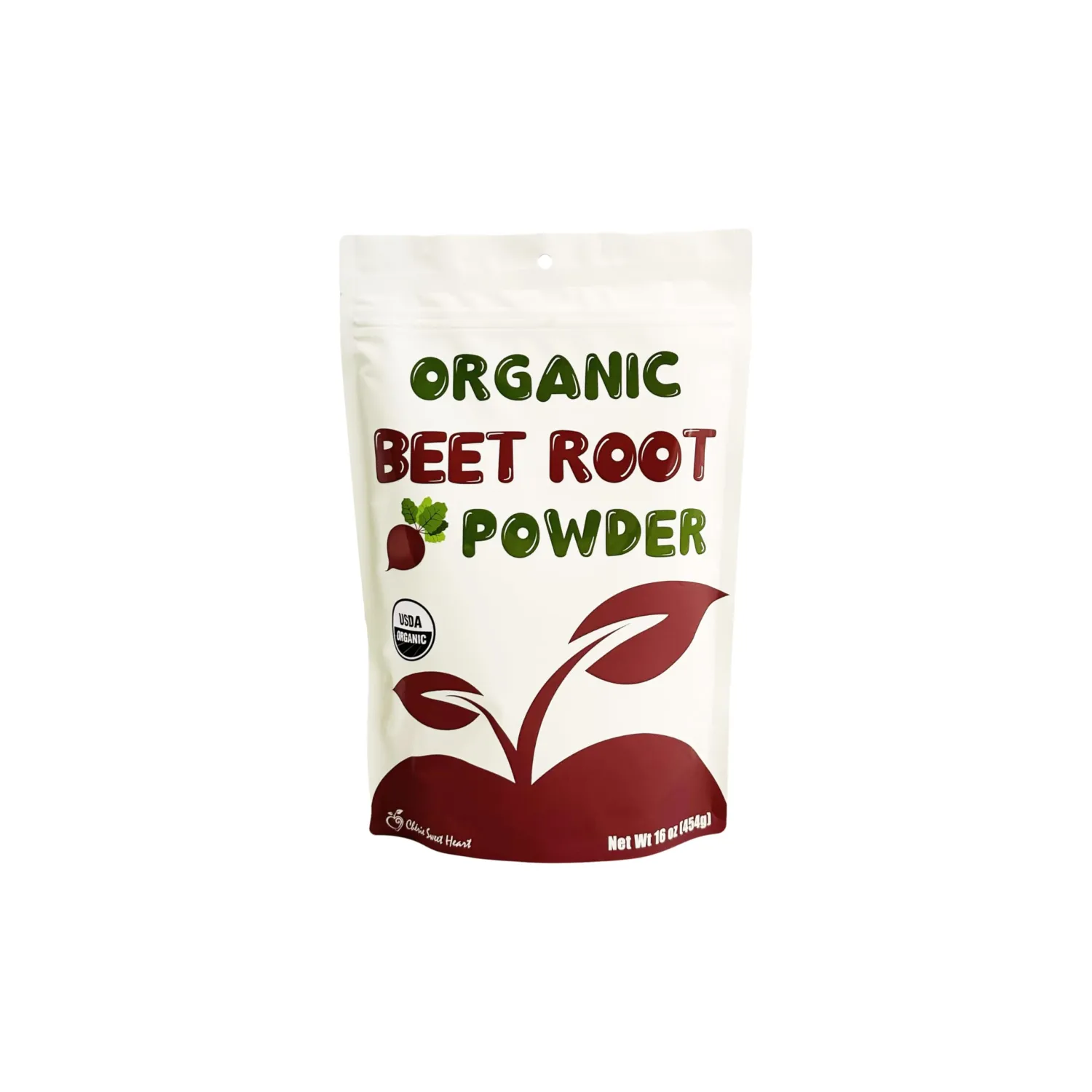 Chérie Sweet Heart Organic Beet Root Powder (1 LB), Raw & Non-GMO