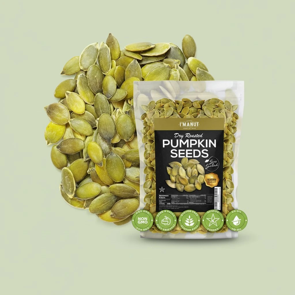 Oven Toasted Pumpkin Seeds with Sea Salt (Papitas) 32 oz (2 lb) Batch Tested Gluten & Peanut Free | No Oils | No PPO | Non GMO | Vegan and Keto Friendly | Premium Quality