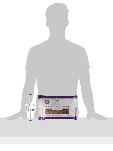 Member Mark Natural Whole Almonds, 3 Pound