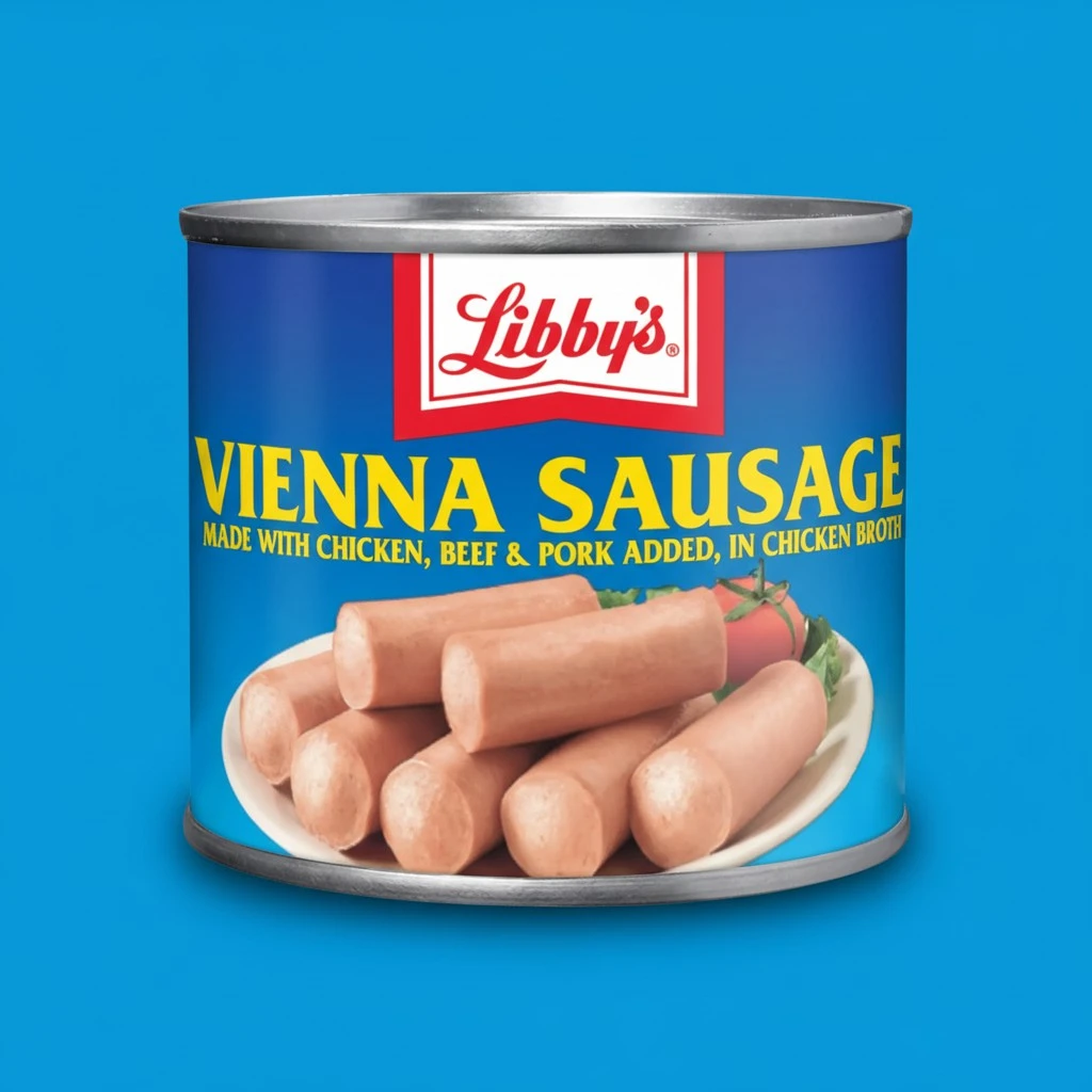 Libby's Vienna Sausage in Chicken Broth, Canned Sausage, 4.6 OZ (Pack of 24)