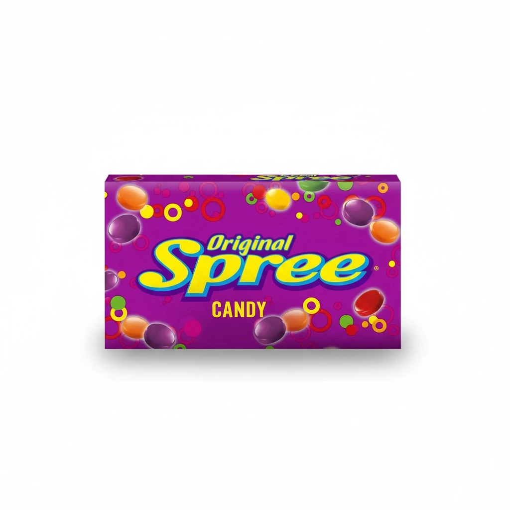 Wonka Spree Original Hard Candy, 5 Ounce Theater Candy Boxes (Pack of 12)