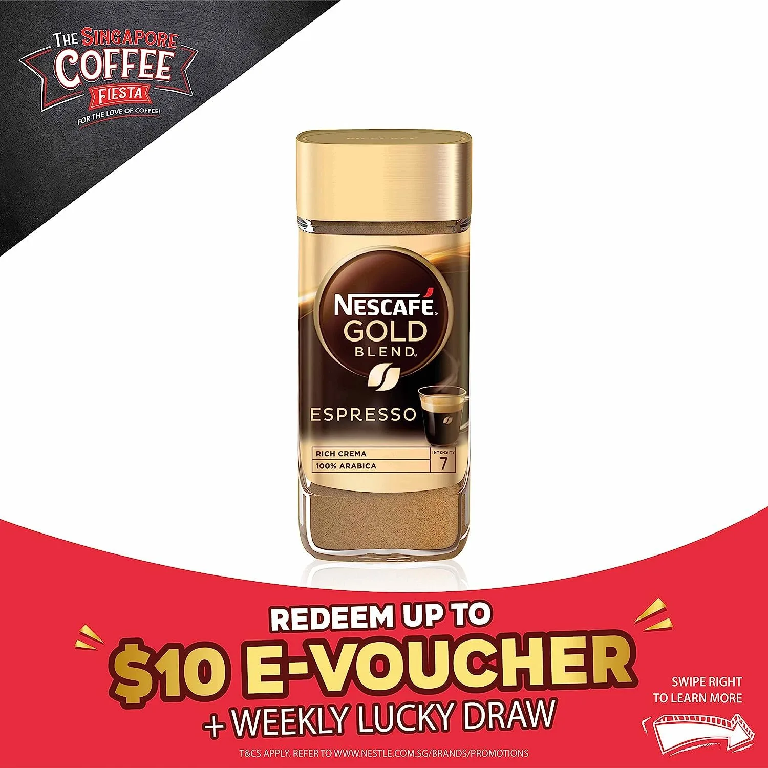 Nescafe Gold Espresso Jar 95g