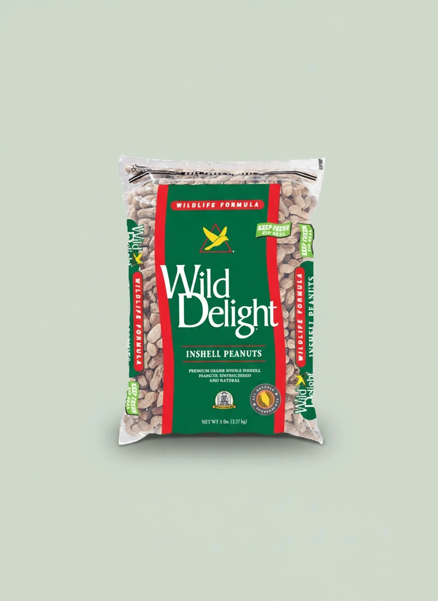 Wild Delight Inshell Peanuts, 5 lb