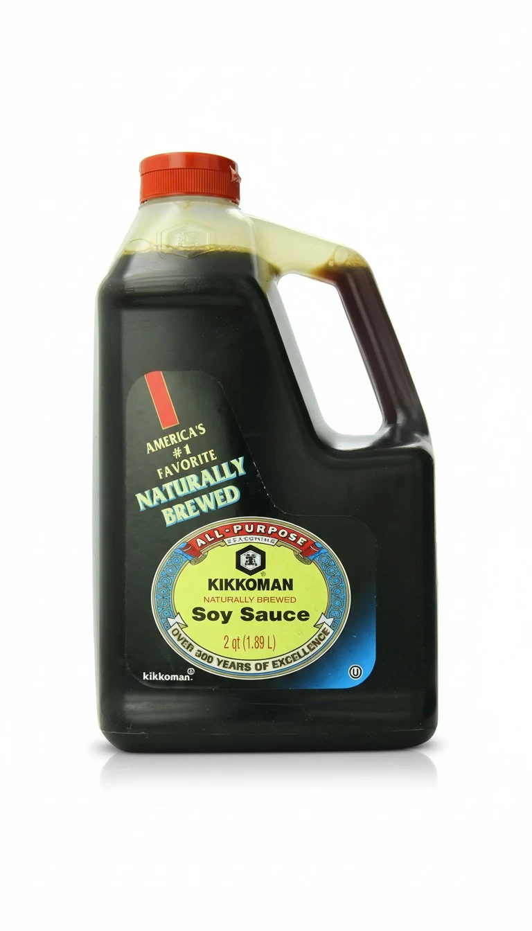 Kikkoman Soy Sauce, soy sauce, 64 fl oz