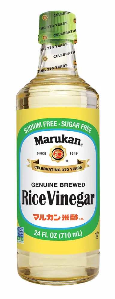 Marukan Genuine Brewed Rice Vinegar, 24 oz