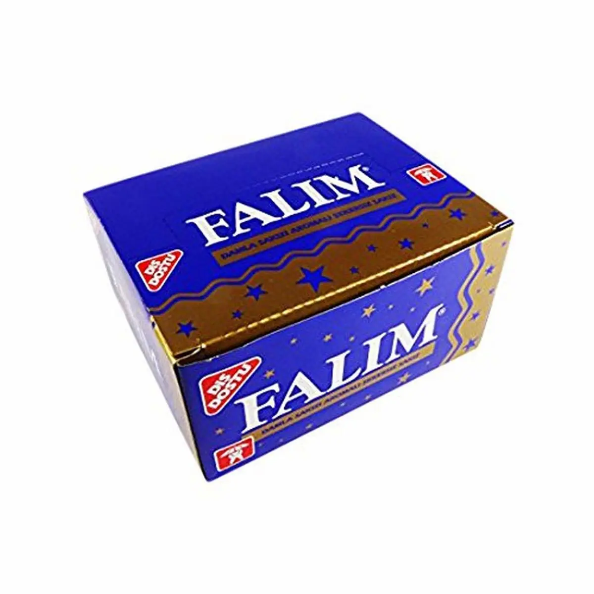 Falim 100 Pieces Sugar Free Chewing Gum-Damla Sakizli- Jawline Chewing Gum