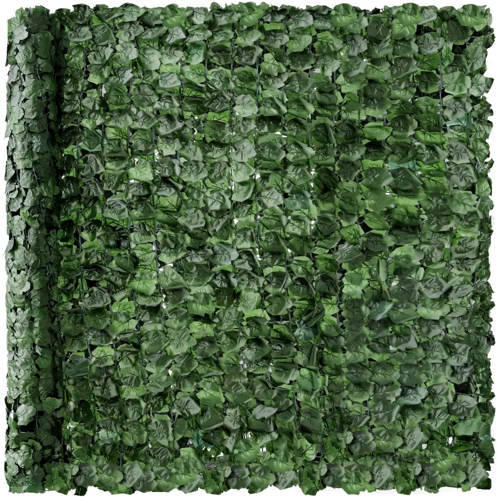 Best Choice Products Outdoor Garden 94x59-inch Artificial Faux Ivy Hedge Leaf and Vine Privacy Fence Wall Screen - Green