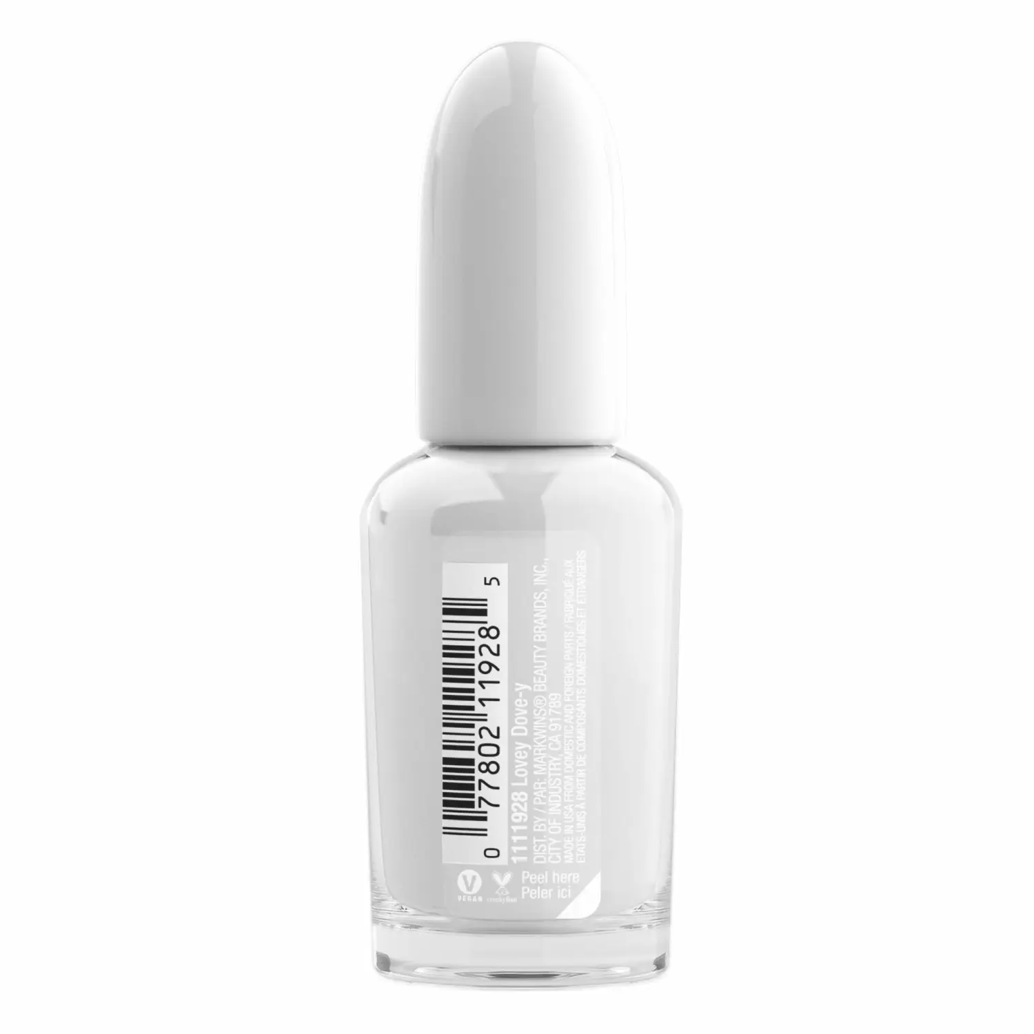 Wet n Wild Fast Dry AF Nail Color White Lovey Dove-y