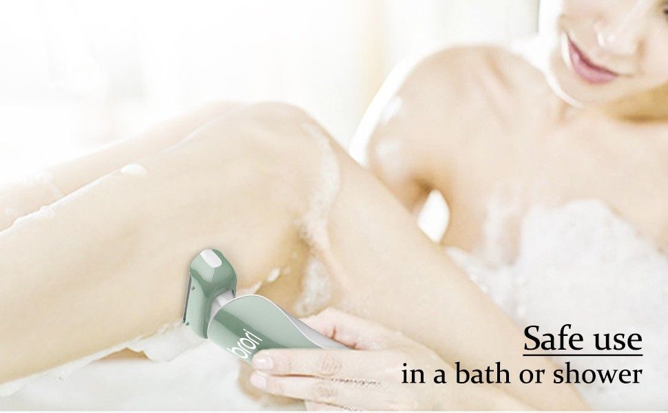 electric razor for women - green 2
