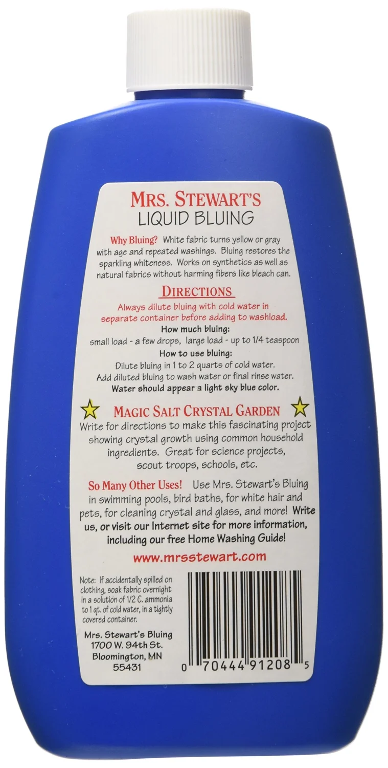 Mrs. Stewart's Concentrated liquid bluing , 8 ounce