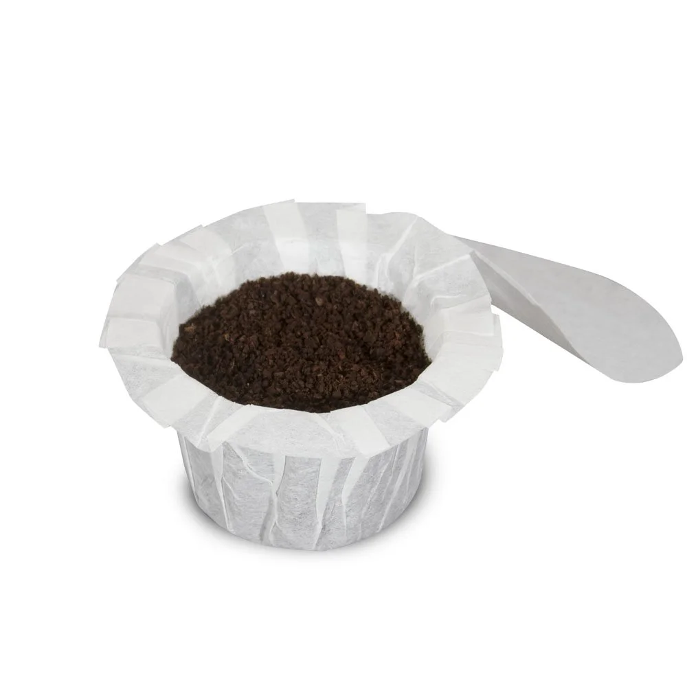 Perfect Pod EZ-Cup Disposable Paper Filters with Patented Lid Design for Reusable Coffee Pods - 4 Pack (200 Filters)