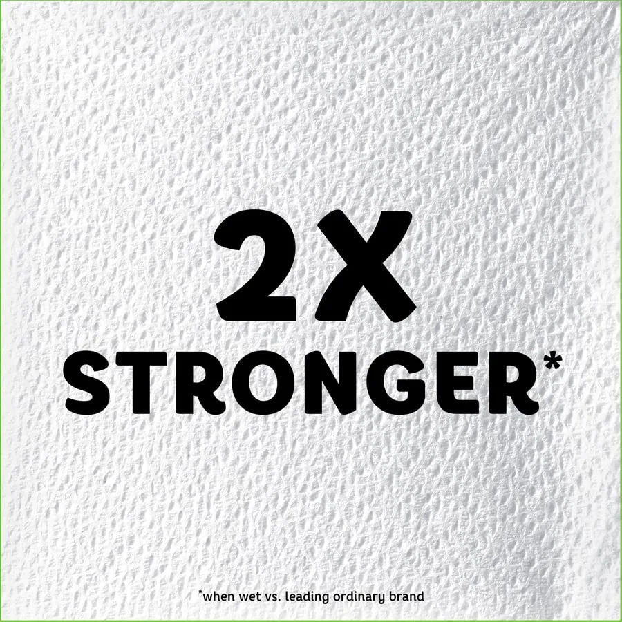 Bounty Paper Napkins, White or Printed, 200 Count, Pack of 2