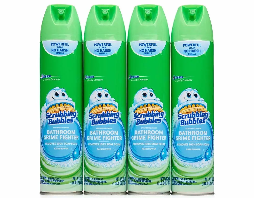 Scrubbing Bubbles 39572 Dow Bathroom Cleaner, 25 ounces (Pack of 4)