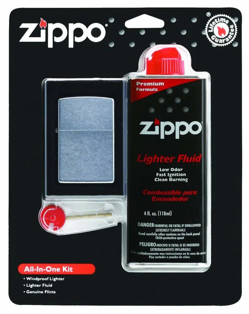 Zippo 24651 All-In-One Kit Silver, One Size