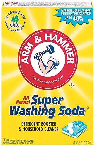 Mule Team Liquid Borax and Arm & Hammer Super Washing Soda, Variety Pack, Unscented