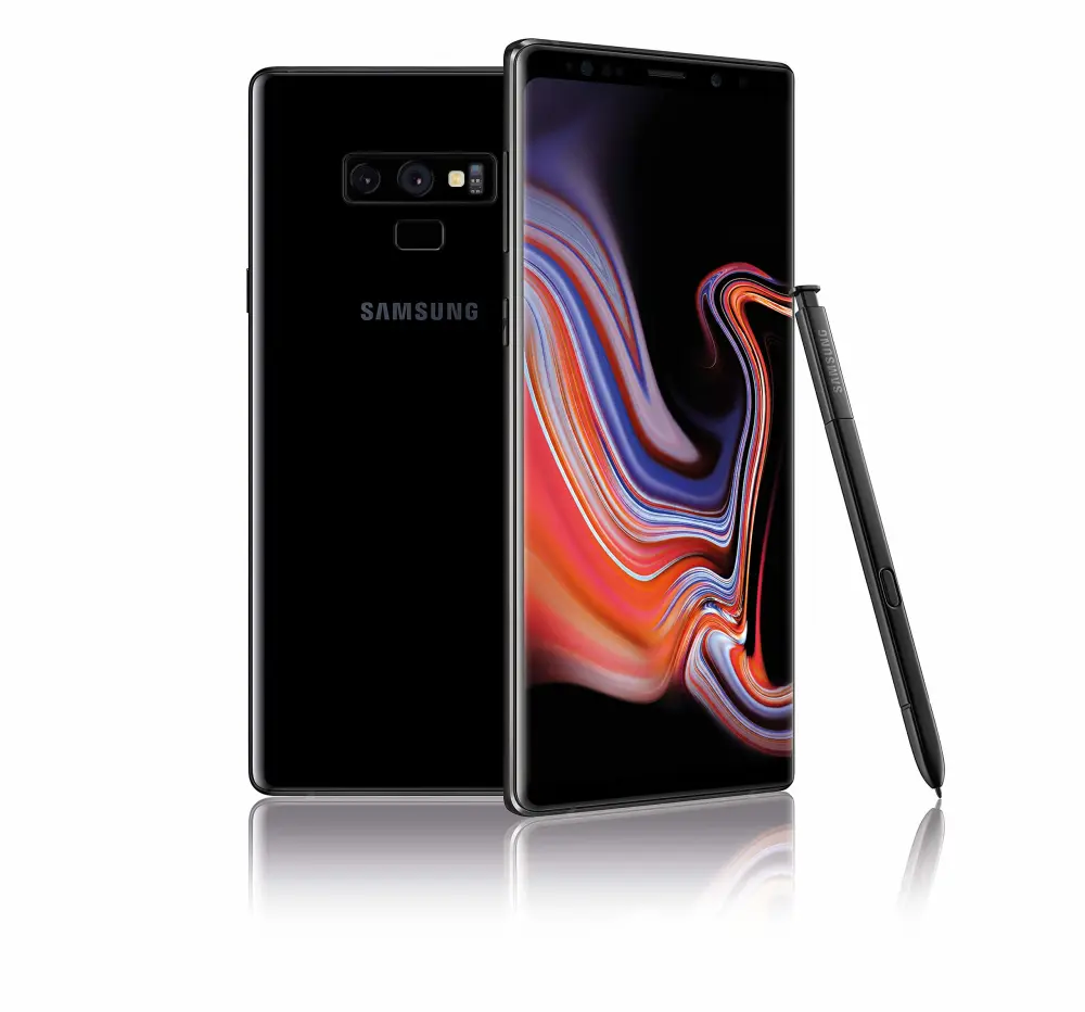 Samsung Galaxy Note9 128GB (Single-SIM) SM-N960F (GSM Only, No CDMA) Factory Unlocked 4G/LTE Smartphone - International Version (Midnight Black)
