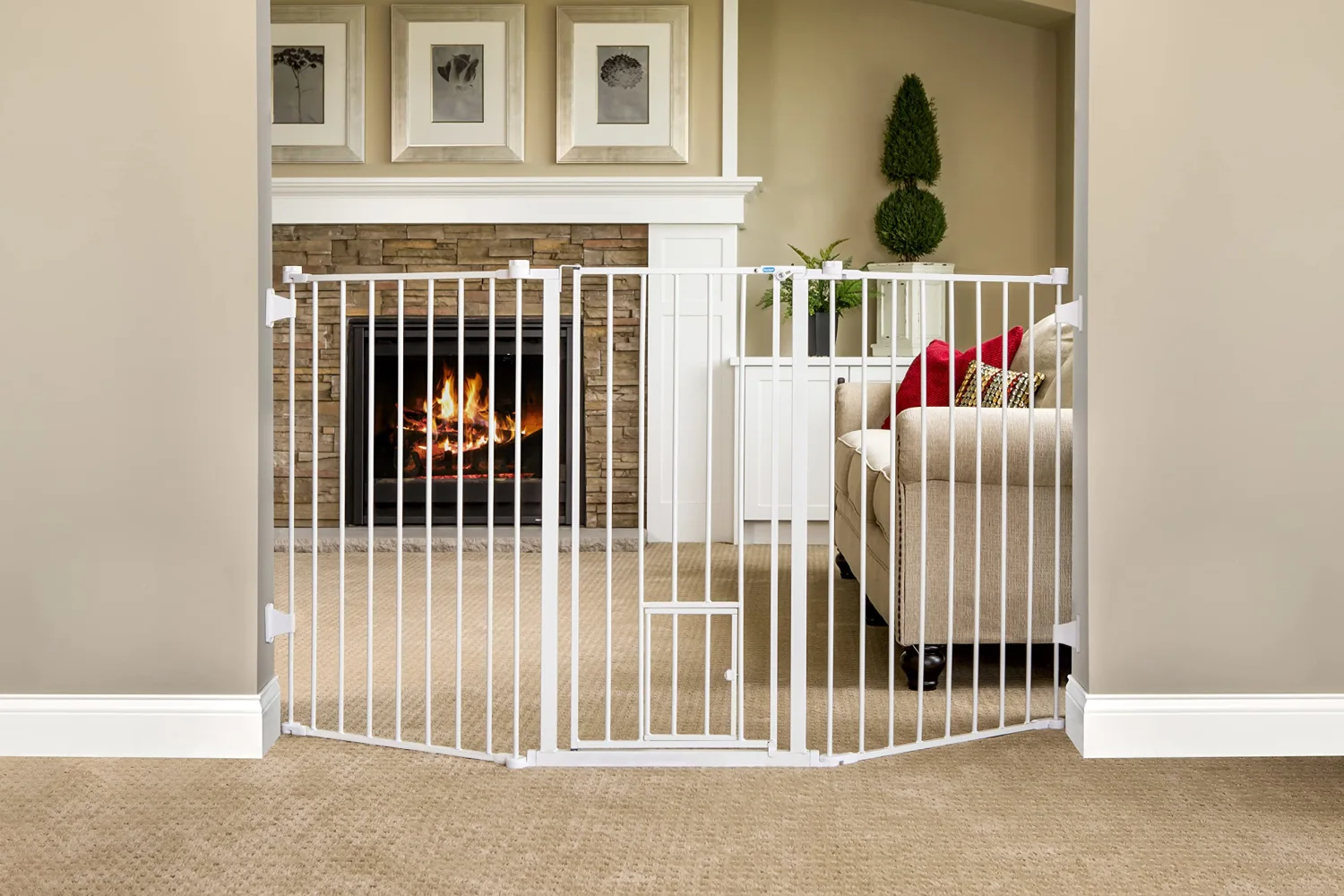 Carlson Extra-Tall Flexi Pet Gate