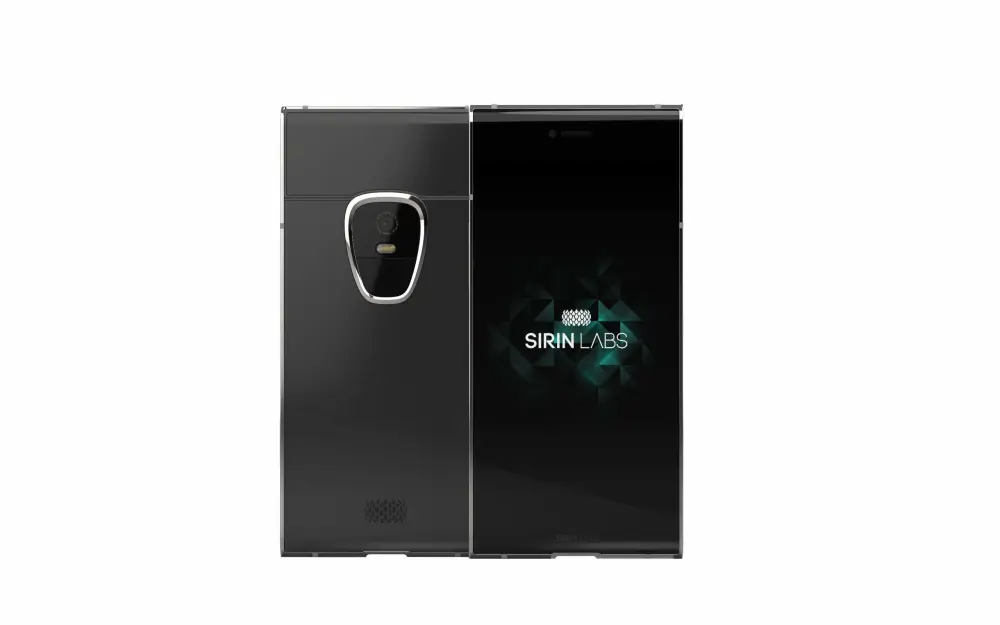 Sirin Labs Finney U1 (128GB eMMC, 6GB RAM LPDDR4, 4G/LTE, CDMA) State-of-The-Art Ultra Secured Blockchain Smartphone (Pebble Grey)