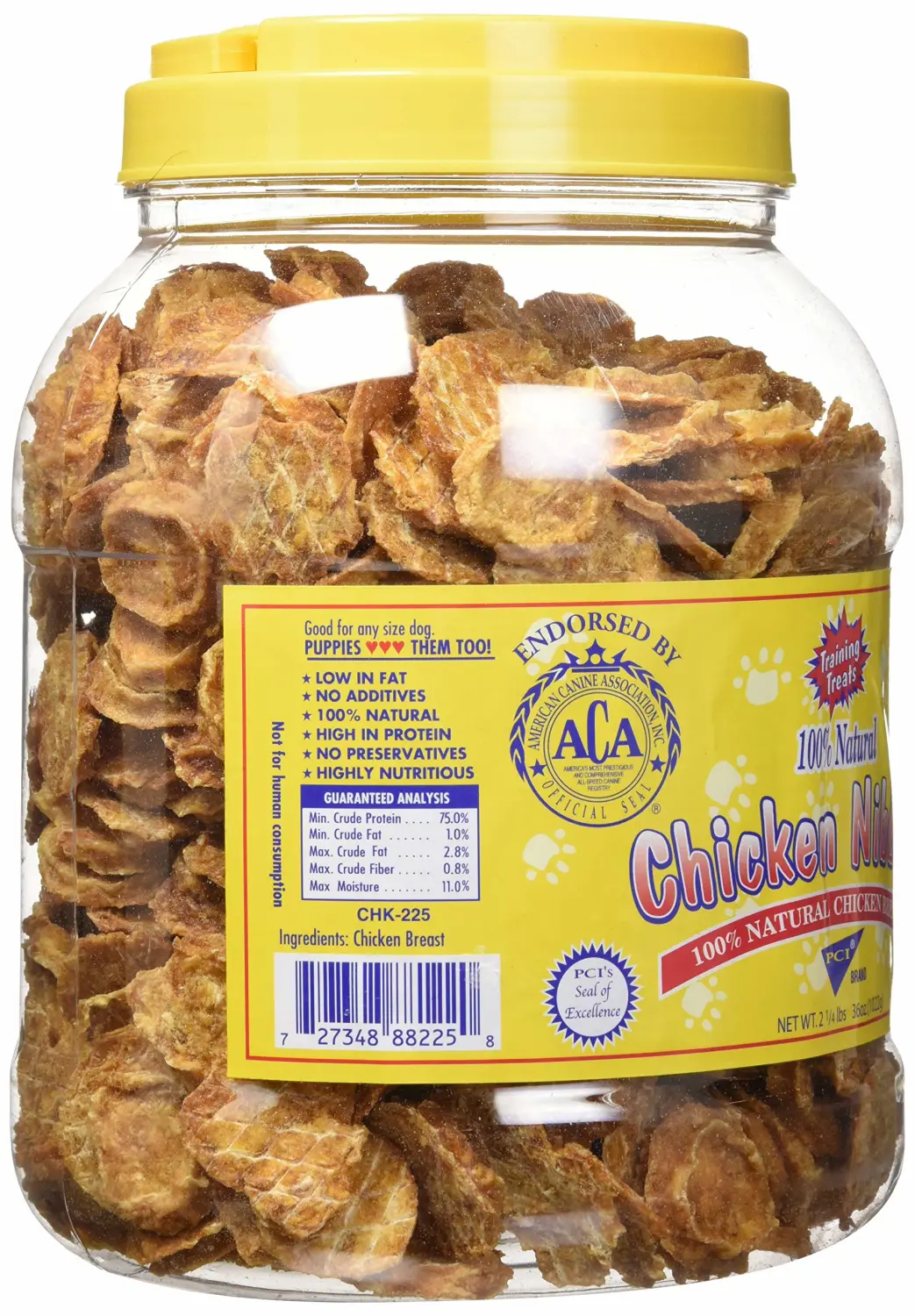 Chicken Nibbles Dog Treats,2 1/4lbs 36 oz