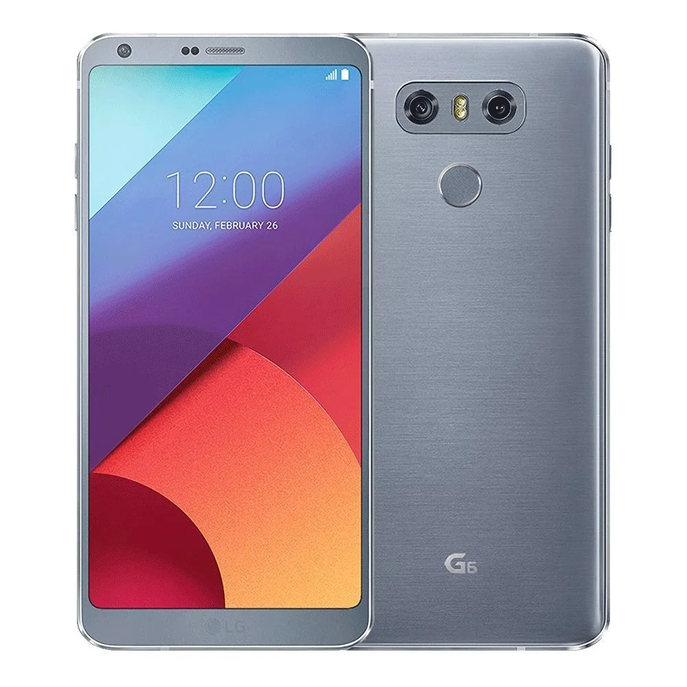 LG G6 H870 32GB Platinum, 5.7", Single Sim, 4GB RAM, GSM Unlocked International Model, No Warranty