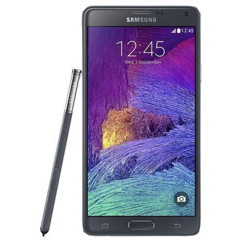 Samsung Note 4 SM-N9100 DUAL SIM 16GB Factory Unlocked International Version (No Warranty) - Black