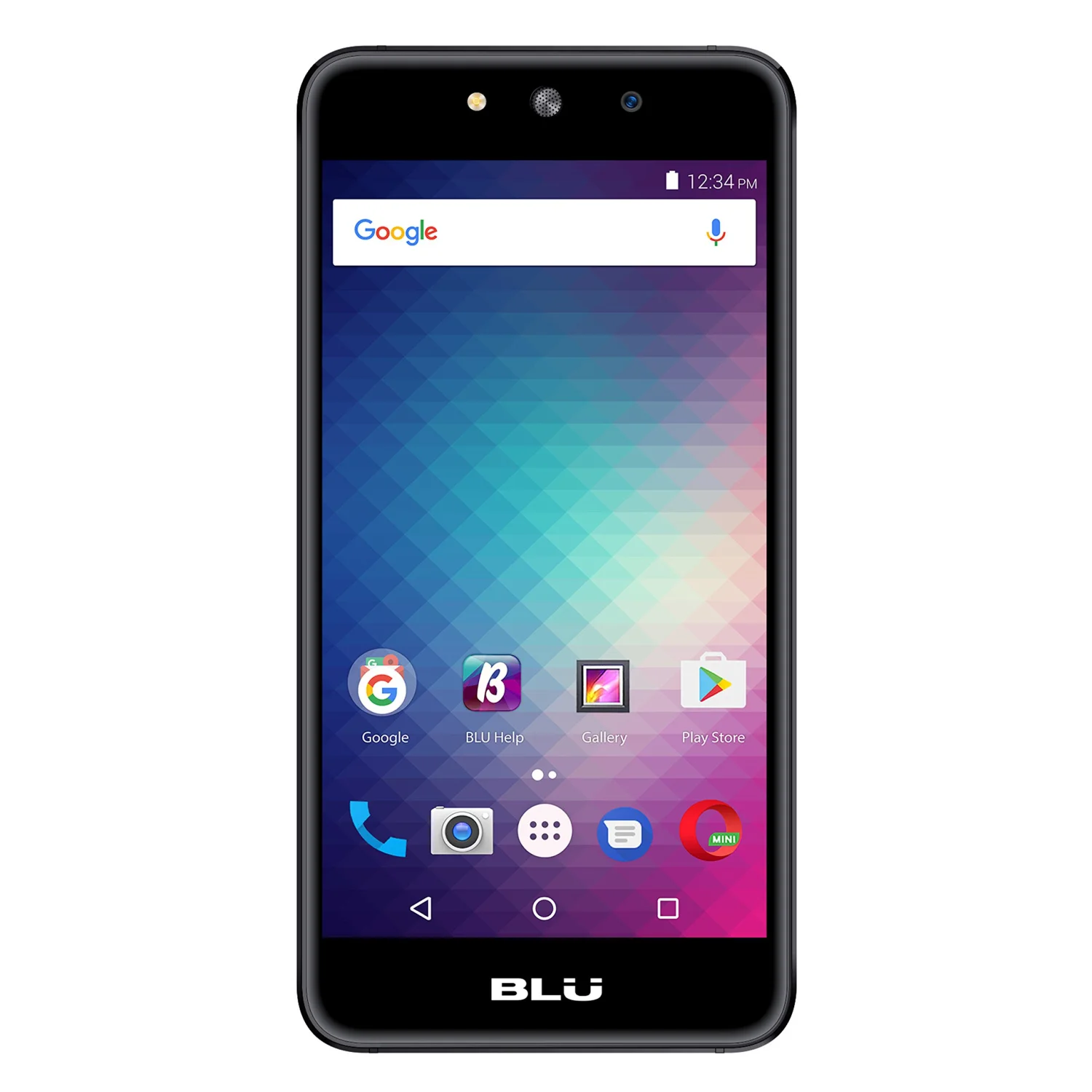 BLU Grand M G070Q Unlocked GSM Quad-Core Dual-SIM Phone (Grey)