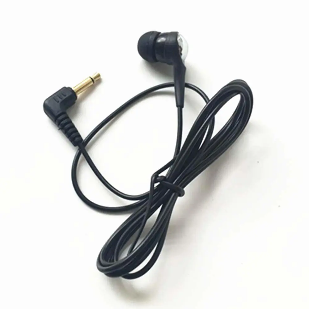 Single Side Earphone in-Ear Mono Earbuds Disposable Headphone Low Cost Ear Buds for One Ear