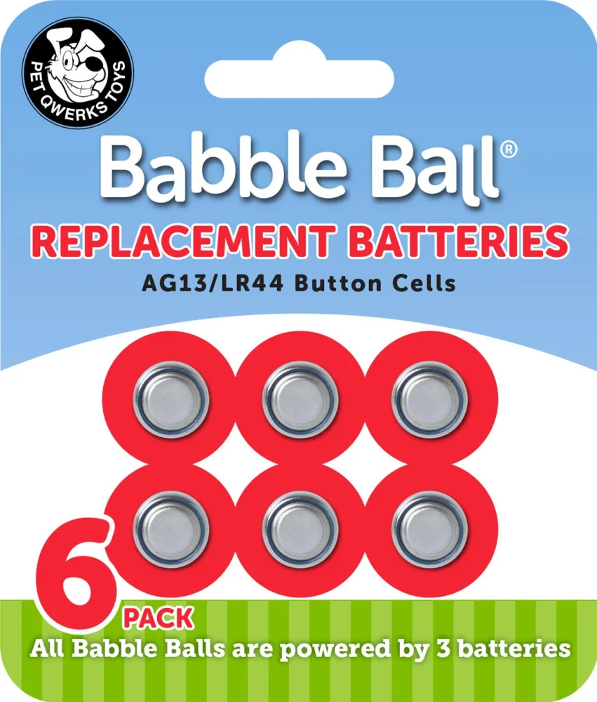 Pet Qwerks Babble Ball Replacement Batteries