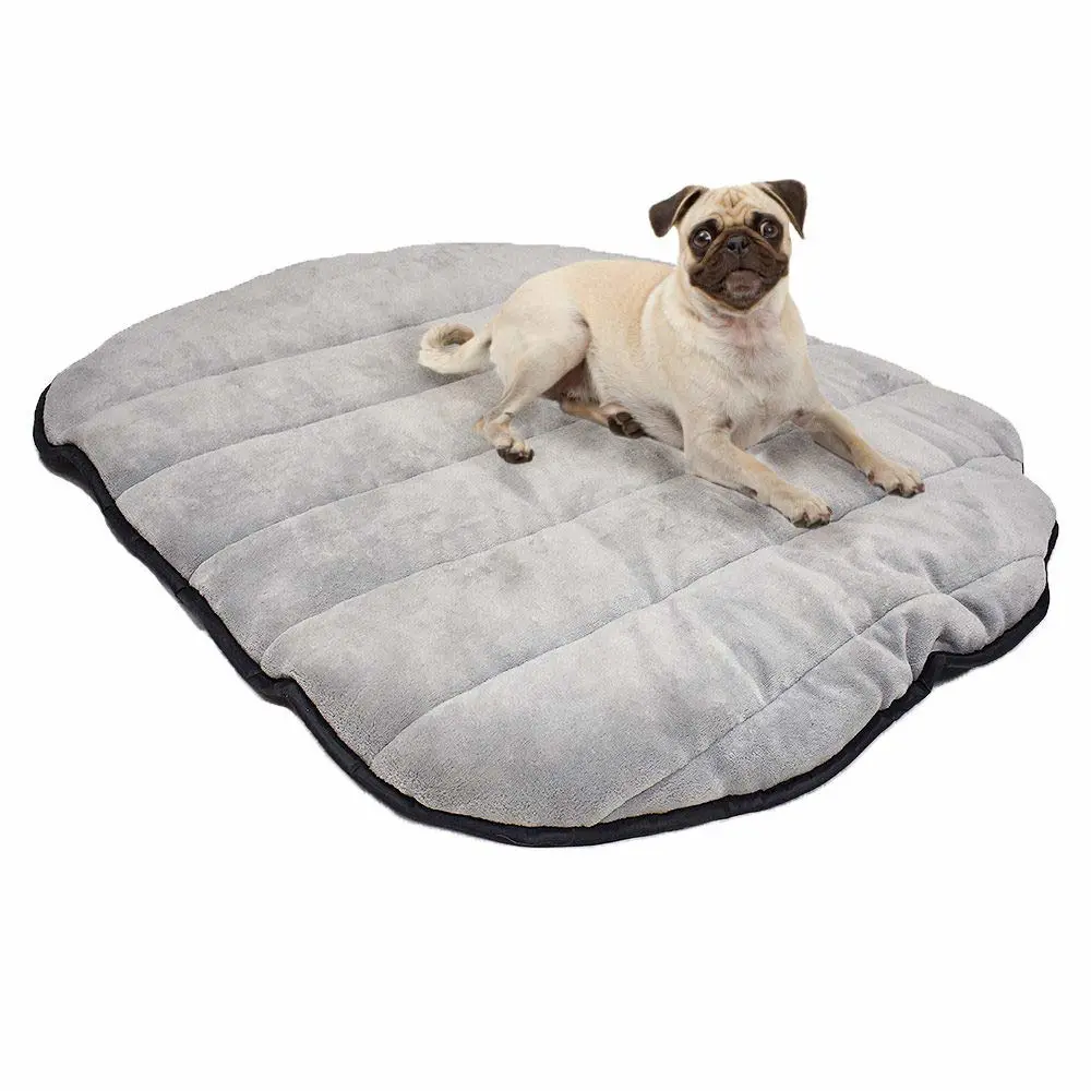 Max and Neo Travel Dog Bed 39" x 30" Fluffy Lightweight Portable Pet Mat with Carry Bag - We Donate One for One for Every Product Sold