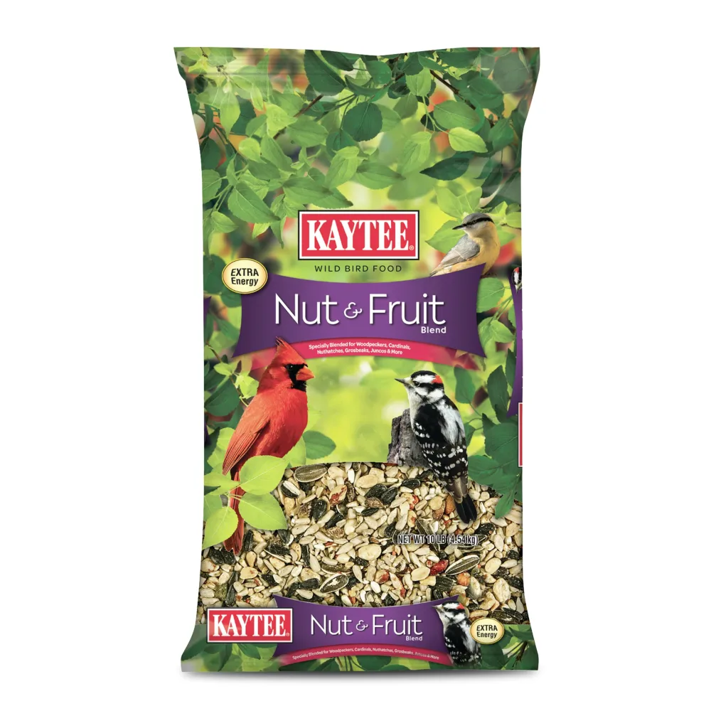 Kaytee Nut & Fruit Wild Bird Seed, 10 lb