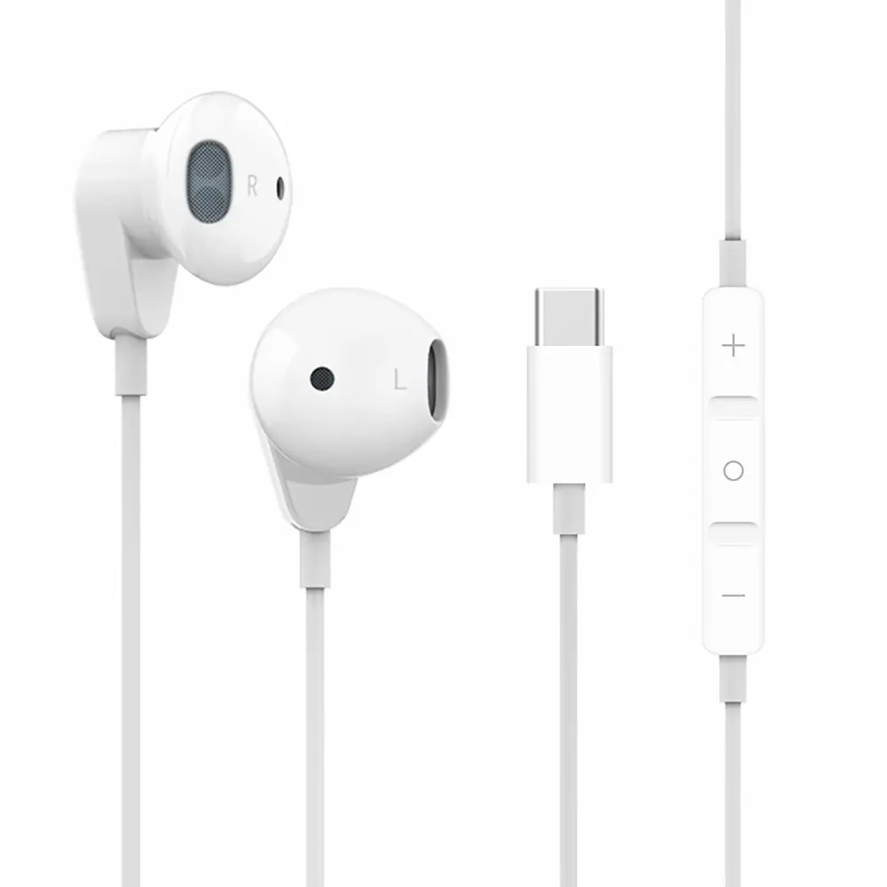 WamGra USB C Headphones, HiFi Stereo Type C Earbuds USB C Earphones with Mic & Volume Control Compatible with iPhone 16 15,Google Pixel 8 7 6,OnePlus 10 9,MacBook,iPad Pro,Samsung Galaxy S23 S22 S21