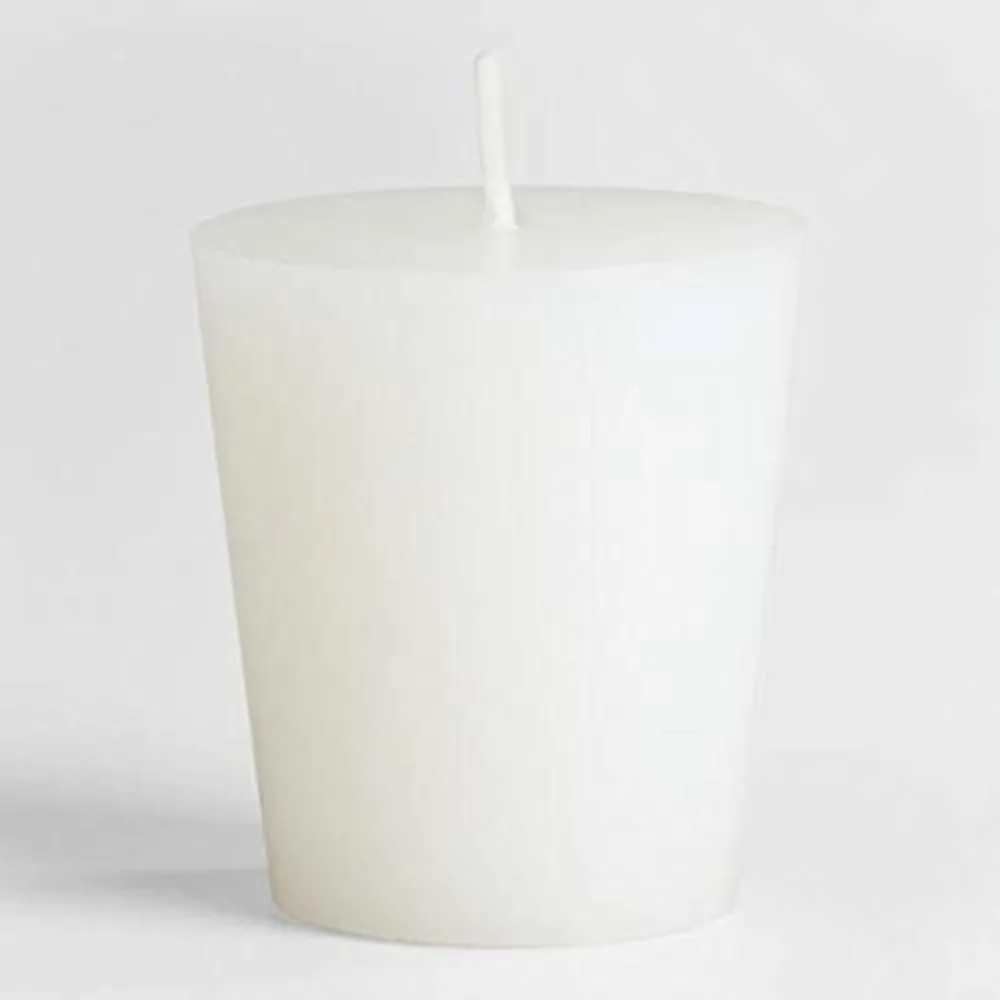 Natural Unscented Soy Wax 12 Pack Votive Candle