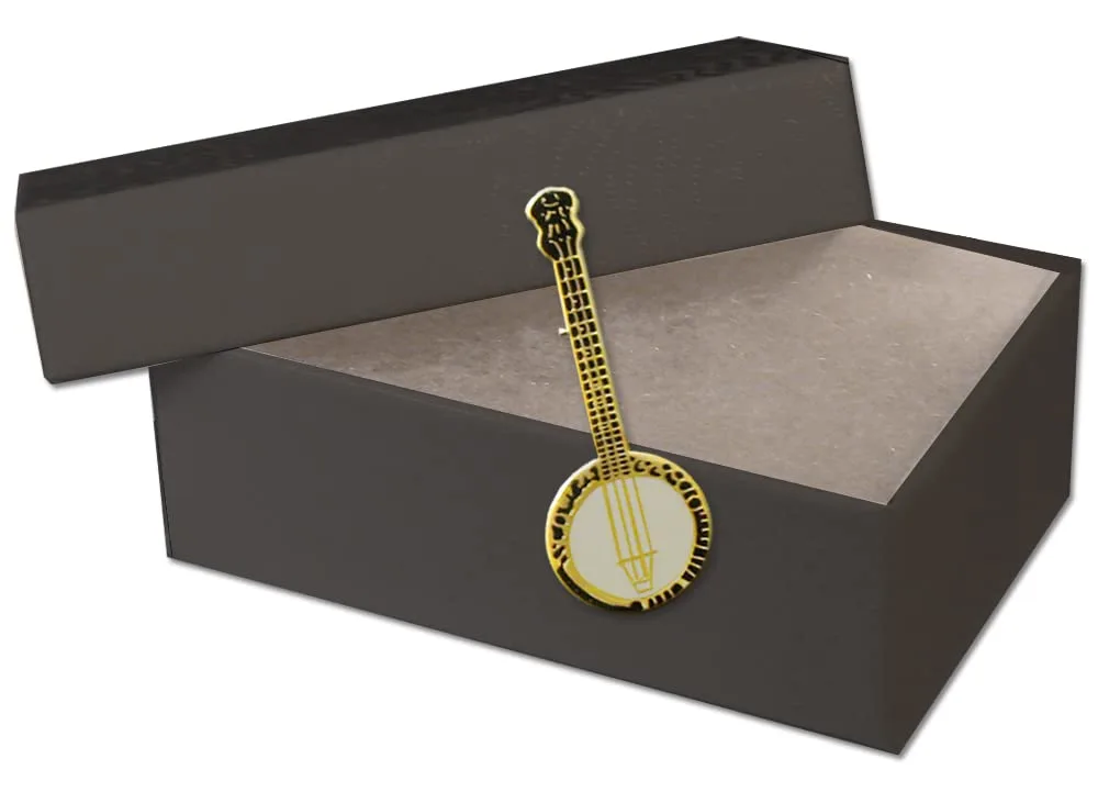 Banjo Tie Tack