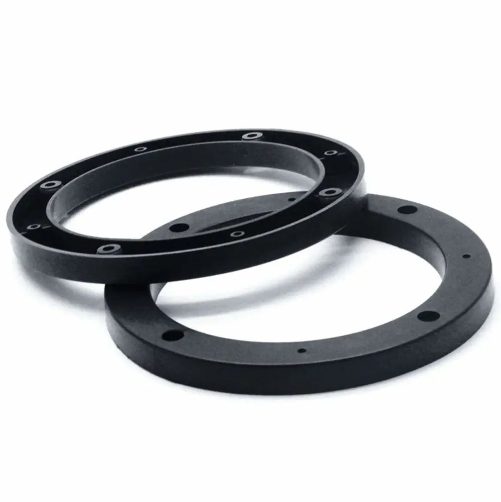 2 Pcs 5-inch Universal Fit ABS Car Stereo Speaker Spacer Ring, 0.5" Depth