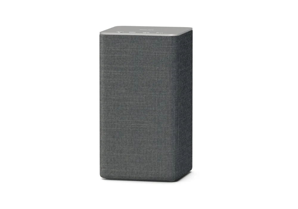 PHILIPS W6205 Wireless Home Speaker, Bluetooth + DTS Play-Fi Compatible for Surround Sound/Stereo Pairing. Connects to Spotify, AirPlay2, Chromecast, and Echo Speakers. LED Mood Lighting, TAW6205