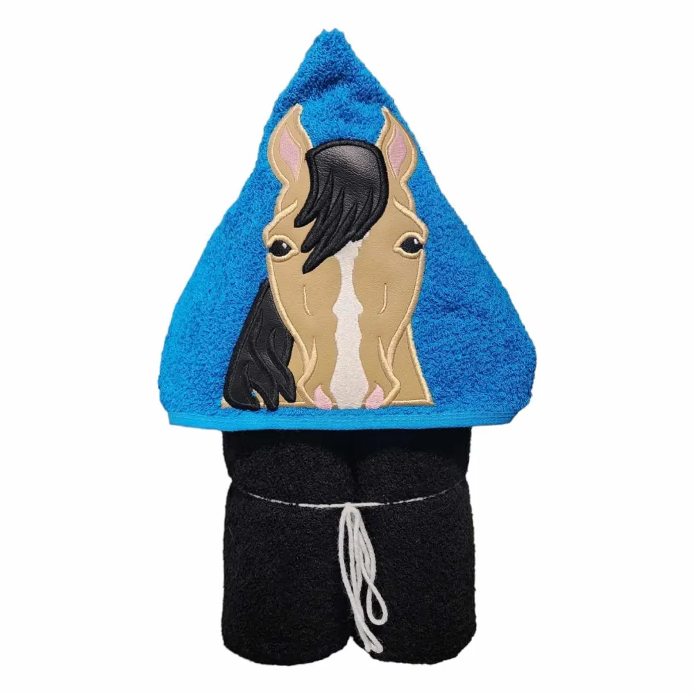 Tan Horse Hooded Bath Towel - Baby, Child, Tween